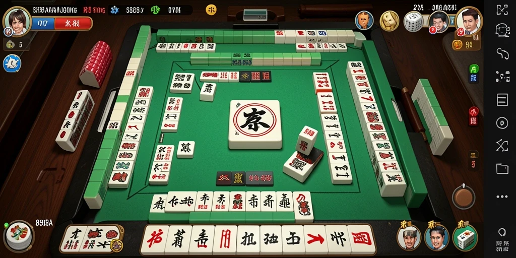 Screenshot menunjukkan gameplay Mahjong yang menantang dan menarik.