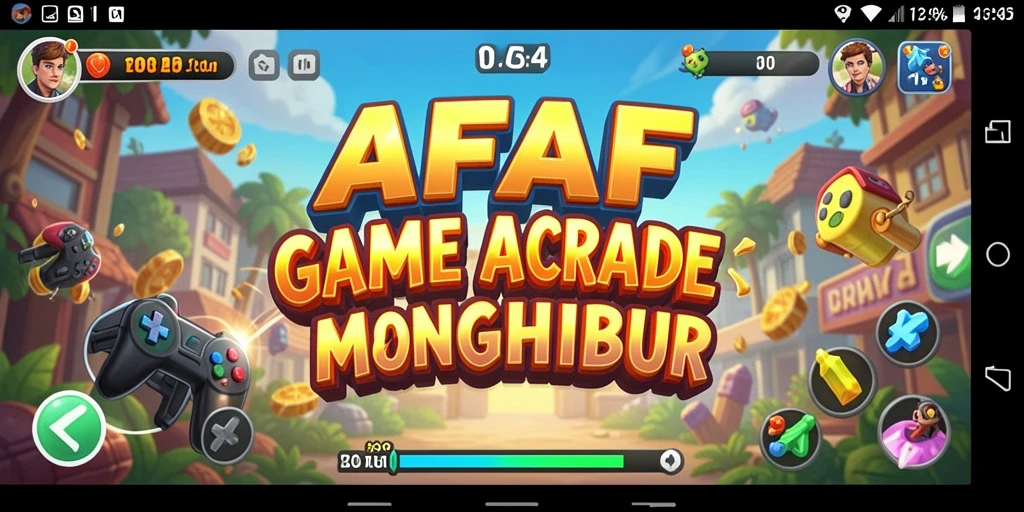 Tampilan gameplay seru di AFAF dengan karakter beraksi.