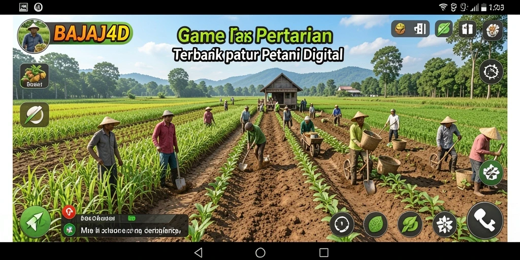 Tampilan gameplay menarik dari <strong>BAJAJ4D</strong> dengan aktivitas bertani yang seru.
