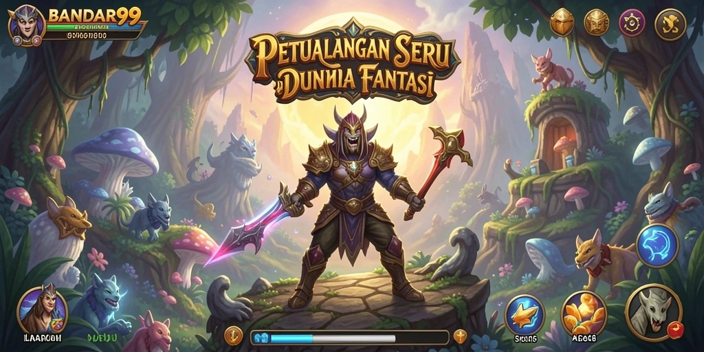 Screenshot utama BANDAR99 menampilkan aksi seru dalam petualangan yang menakjubkan.