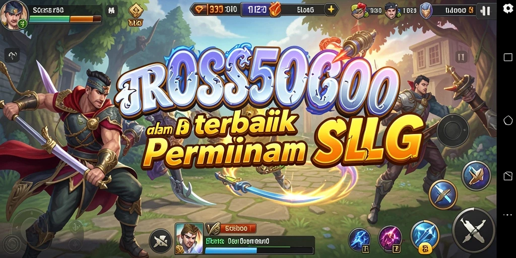 Tampilan strategis dalam gameplay BOS5000 yang mendebarkan.