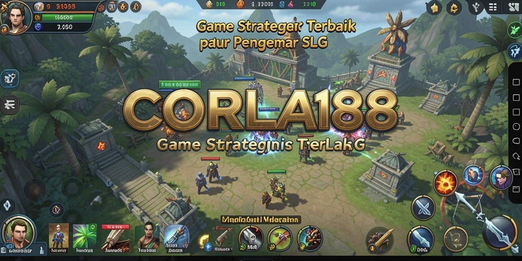 Tampilan gameplay CORLA188 yang menegangkan dalam strategi SLG.