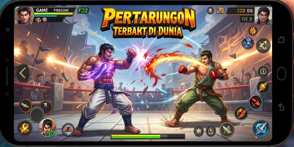 Gameplay seru dan intens dalam pertarungan F32.