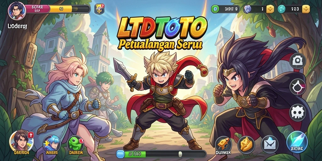 Screenshot LTDTOTO memperlihatkan petualangan seru dalam dunia anime.