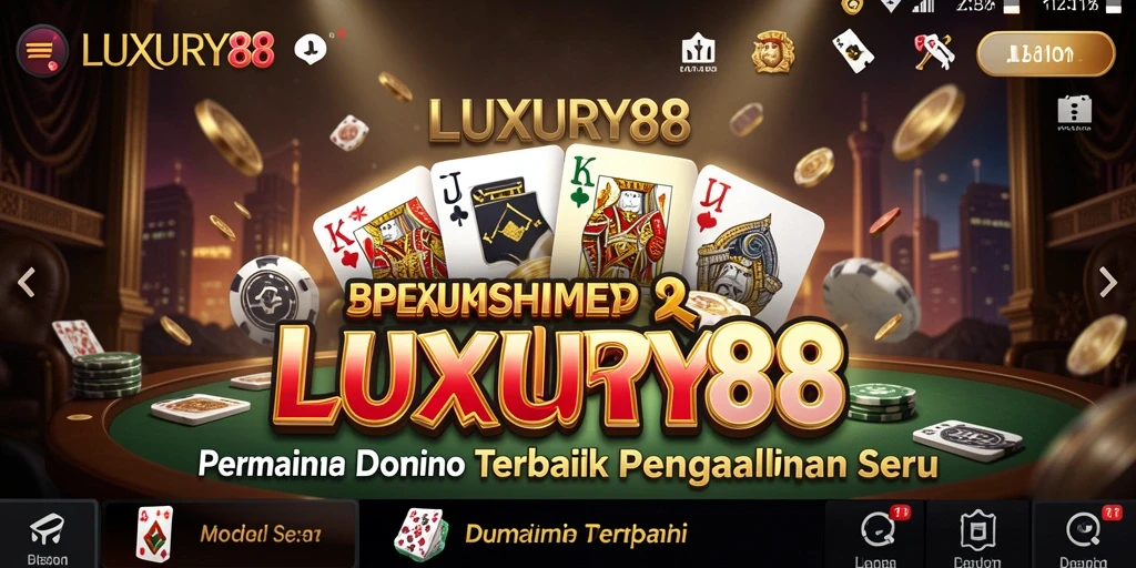 Tampilan gameplay dominan yang menarik dan interaktif.