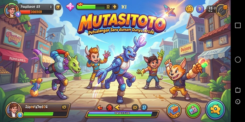 Tampilan seru gameplay <strong>MUTASITOTO</strong> yang menantang dan penuh warna.