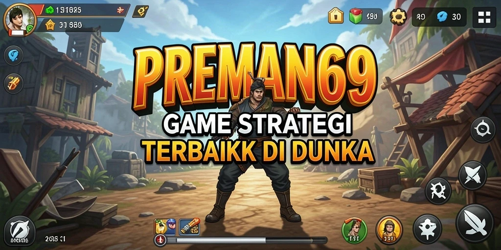 Screenshot gameplay PREMAN69 menampilkan pertempuran strategis yang mendebarkan.