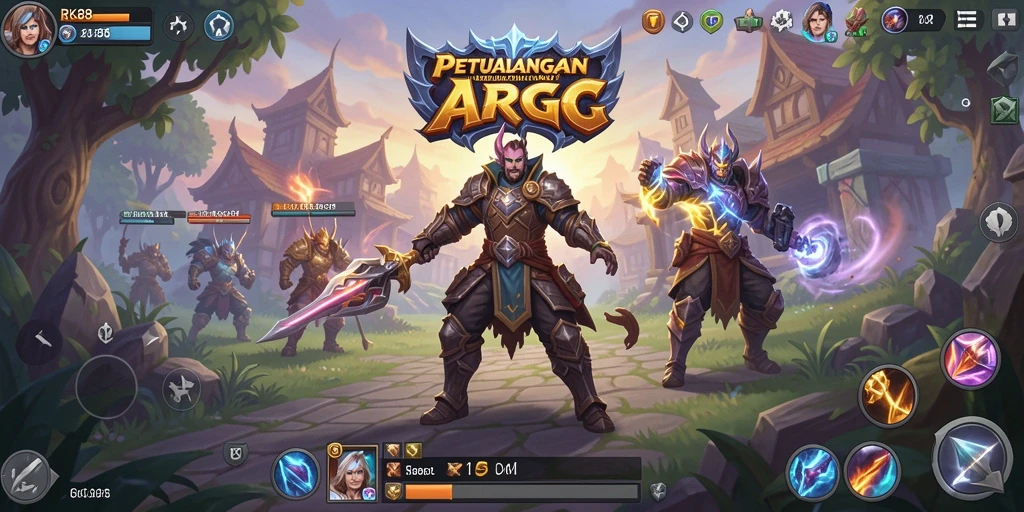Tampilan gameplay RK88 yang menegangkan dan penuh aksi ARPG.
