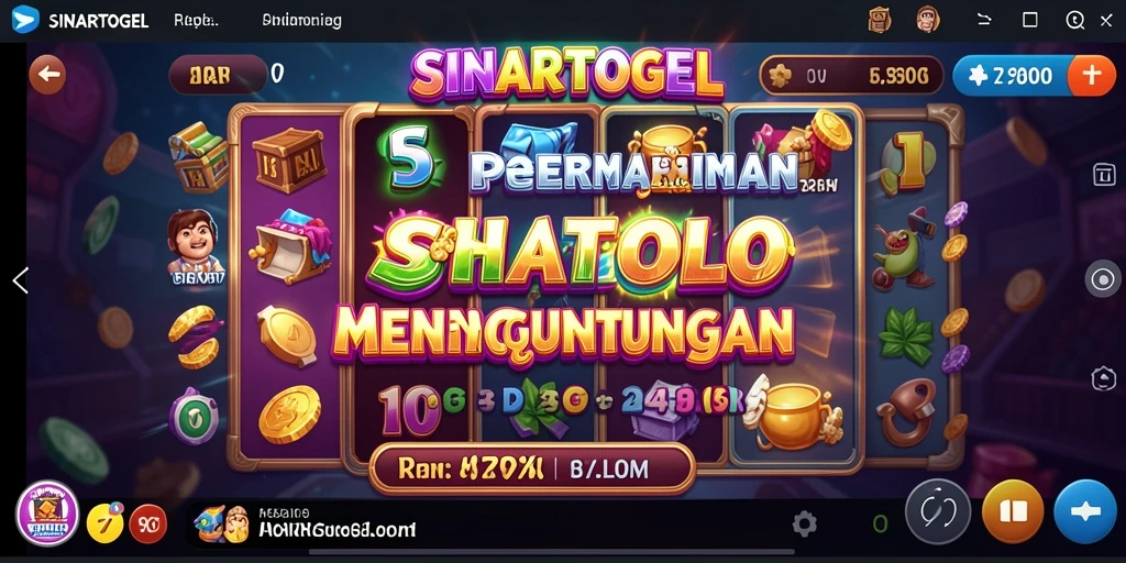 Tampilan screenshot SINARTOGEL dengan gameplay Slot yang seru.