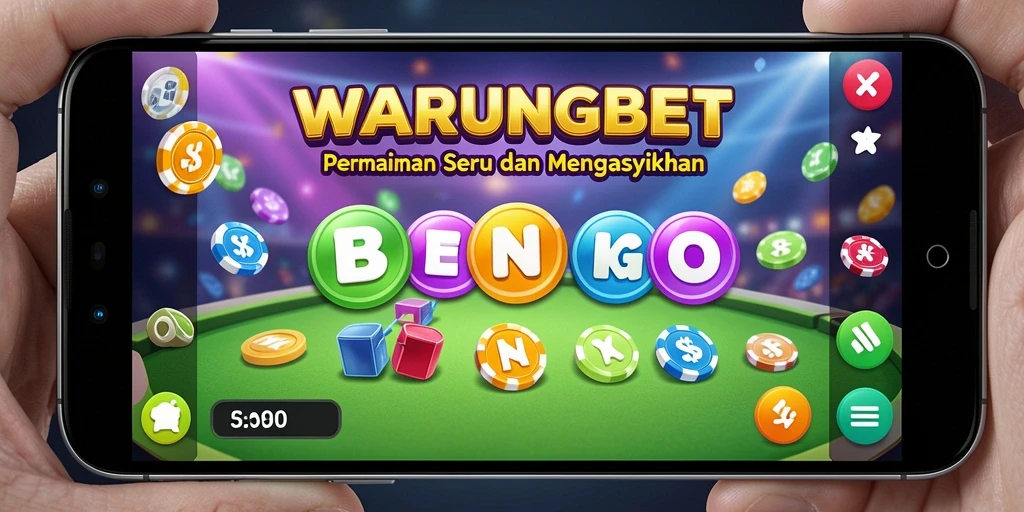 Screenshot WARUNGBET yang menampilkan pengalaman bermain Bingo yang seru.